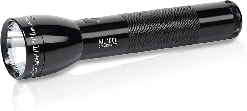 MagLite进口代理批发 Maglite ML300L-I2TQG：ML300L 2 芯 D Led 户外探险包黑色