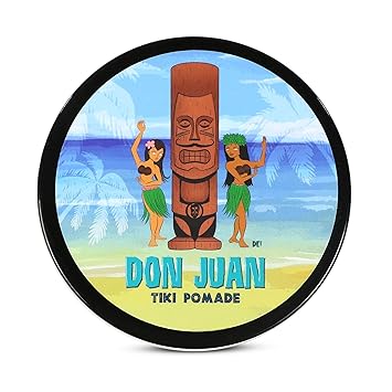 酷牌库|商品详情-Don Juan进口代理批发 唐璜 Tiki 润发油 |水基|高保持|中等光泽|天然植物提取物和海洋矿物质|麦泰热带香味，4 盎司