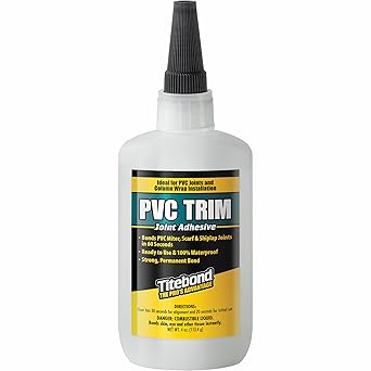 Titebond进口代理批发 Titebond 4 盎司。 PVC 装饰接缝胶