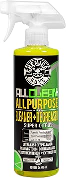 Chemical Guys进口代理批发 Chemical Guys CLD_101_16 All Clean+ 柑橘类多用途超级清洁剂，可安全用于汽车、卡车、SUV、摩托车、房车等，16 液量盎司，柑橘香味