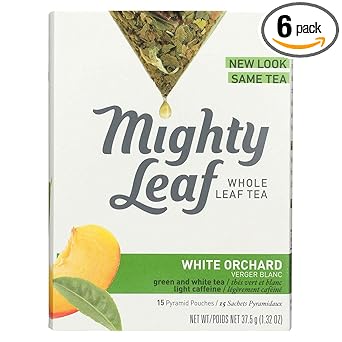 酷牌库|商品详情-Mighty Leaf进口代理批发 Mighty 叶茶，白果园 -（6 件装）