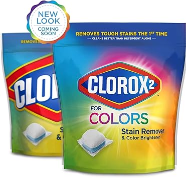 酷牌库|商品详情-Clorox进口代理批发 Clorox 2 for Colors - 去污剂和增白剂套装，40 件（包装可能有所不同）