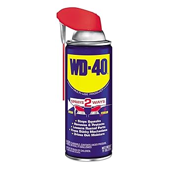 WD-40进口代理批发 WD-40 智能吸管喷雾润滑剂，11 盎司气雾罐，12 个/箱