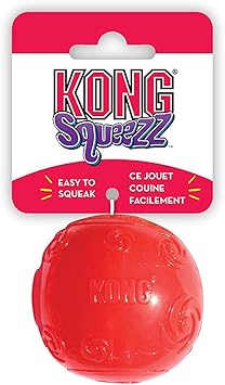 酷牌库|商品详情-KONG进口代理批发 KONG Squeezz 球狗玩具，中号，2 件装，颜色多样