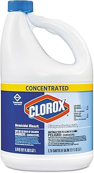 Clorox进口代理批发 Clorox 30966CT 浓缩杀菌漂白剂常规 121 盎司瓶 3/箱