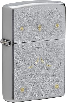 Zippo进口代理批发 Zippo 花打火机