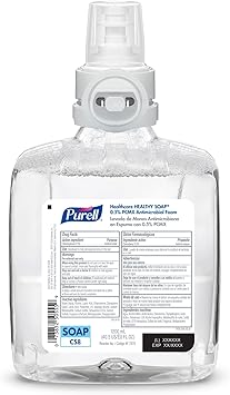 Purell进口代理批发 Purell Healthcare HEALTHY SOAP 泡沫洗手液 CS8 补充装，40.58 盎司