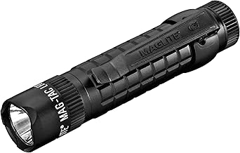 酷牌库|商品详情-MagLite进口代理批发 Maglite Mag-Tac LED 2 芯 CR123 手电筒 - 皇冠形边框，哑光黑色