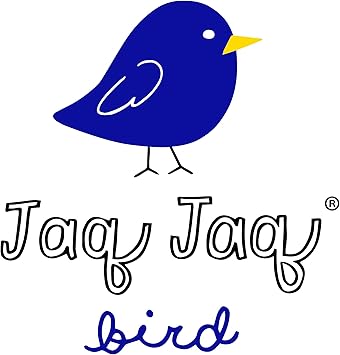 酷牌库|商品详情-Jaq Jaq Bird进口代理批发 Jaq Jaq Bird 可重复使用零食袋：2 件套（粉色条纹）