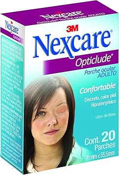 Nexcare进口代理批发 Nexcare Optiduct 矫正眼罩，常规尺寸，20 片盒（1 片装）