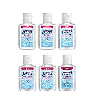 Purell进口代理批发 Purell 高级洗手液清爽凝胶 2 盎司（6 件装）