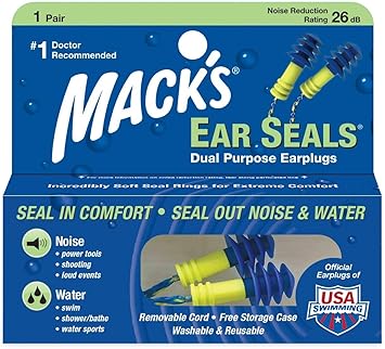 Mack's进口代理批发 Mack's Ear Seals 两用耳塞 1 对（11 件装）