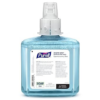 酷牌库|商品详情-Purell进口代理批发 PURELL 品牌健康肥皂 温和无泡沫，无香料，1200 毫升洗手液补充装，适用于 PURELL ES4 手动皂液器（2 件装） - 5072-02 - 由 GOJO, Inc. 制造