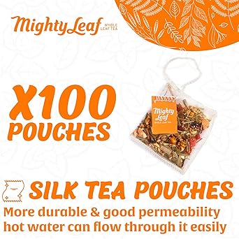 酷牌库|商品详情-Mighty Leaf进口代理批发 Mighty Leaf 洋甘菊柑橘茶，100 袋茶包