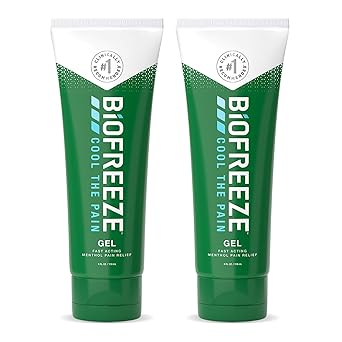 Biofreeze进口代理批发 Biofreeze-13529 止痛凝胶，4 盎司。管装，2 件装（包装可能有所不同）