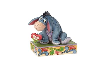 酷牌库|商品详情-Enesco进口代理批发 Enesco Disney Traditions by Jim Shore 小熊维尼 Eeyore 串心个性姿势雕像，3.5 英寸，多色