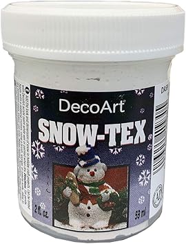 DecoArt进口代理批发 DecoArt Snow-Tex 涂料，2 盎司