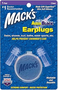 Mack's进口代理批发 Mack's AquaBlock 耳塞 1 对（5 件装）