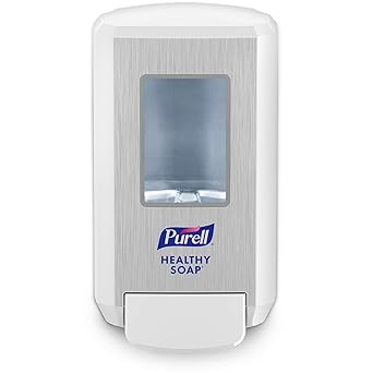 Purell进口代理批发 PURELL 品牌健康肥皂 CS4 入门套件，1-1250 mL Purell 品牌健康肥皂温和泡沫补充装 + 1 - 手动分配器（1 件装） - 5174-1W - 由 GOJO, Inc. 制造