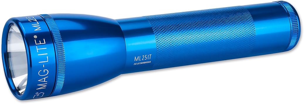 MagLite进口代理批发 MagLite 2C 电池闪光灯，蓝色