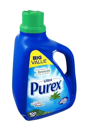 Purex进口代理批发 Purex 液体洗衣粉，Mountain Breeze，150 液量盎司，115 件