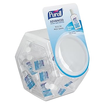 Purell进口代理批发 Purell 390136BWL 高级速溶洗手液凝胶，1 盎司瓶装，柠檬香味，36 粒/碗，1 碗/箱