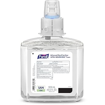 酷牌库|商品详情-Purell进口代理批发 PURELL 高级超滋养洗手液泡沫，无香料，1200 毫升洗手液补充装，适用于 PURELL ES4 手动洗手液分配器（2 件装）- 5057-02