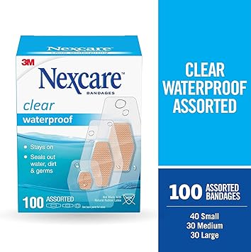 酷牌库|商品详情-Nexcare进口代理批发 Nexcare 防水绷带各种尺寸 - 100 克拉，4 件装