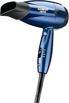 CONAIR进口代理批发 Conair Ion Shine 双电压 1875 瓦紧凑型折叠吹风机