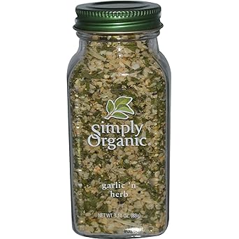 Simply Organic进口代理批发 Simply Organic, 大蒜和香草，3.10 盎司（88 克） - 3 件