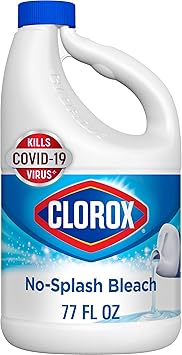 Clorox进口代理批发 Clorox 无飞溅漂白剂 1，消毒漂白剂，常规 77 液量盎司瓶（包装可能有所不同）