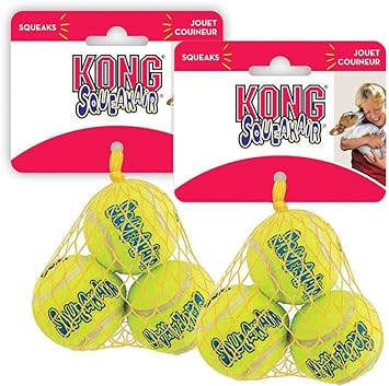 KONG进口代理批发 KONG Air Squeaker 网球小号两件装