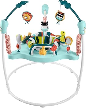 Fisher-Price进口代理批发 Fisher-Price 婴儿摇椅多彩角落跳跳活动中心带音乐、灯光、声音和发育玩具