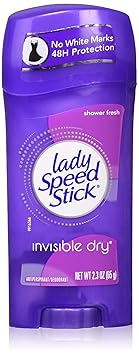 Lady Speed Stick进口代理批发 Lady Speed 除臭棒 2.3 盎司淋浴清新（68 毫升）