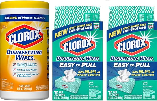 Clorox进口代理批发 Clorox，脆柠檬，清新香味，每包 75 粒，3 包