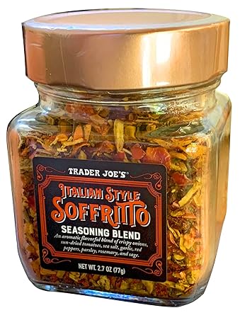 TJ's进口代理批发 Trader Joe's Soffritto 意大利混合调味料，2.7 盎司（1 包）