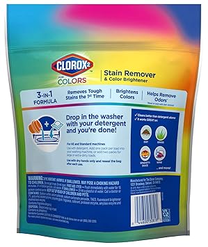 酷牌库|商品详情-Clorox进口代理批发 Clorox 2 for Colors - 去污剂和增白剂套装，40 件（包装可能有所不同）