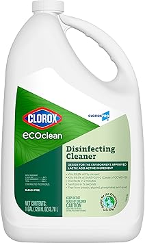 Clorox进口代理批发 Clorox CloroxPro EcoClean 消毒清洁剂补充装，128 液量盎司