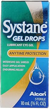 Systane进口代理批发 Systane Gel Drops 润滑眼凝胶，随时保护，每支 10mL（4 件装）