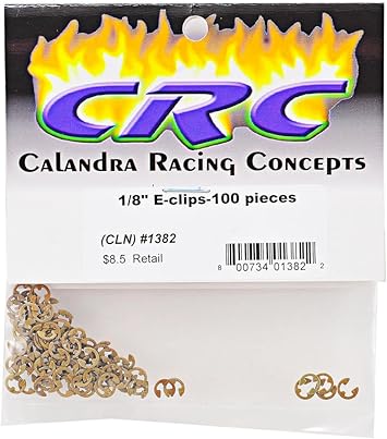 酷牌库|商品详情-CRC进口代理批发 Calandra Racing Concepts 1/8" E 形夹 (100)