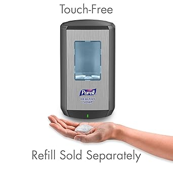 酷牌库|商品详情-Purell进口代理批发 PURELL CS6 自动健康肥皂分配器，石墨，适用于 1200 毫升 PURELL CS6 健康肥皂补充装（1 件装） - 6534-01 - 由 GOJO, Inc. 制造