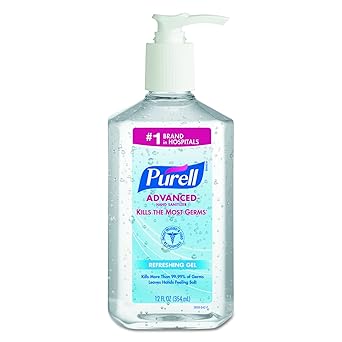 Purell进口代理批发 PURELL 365912CT 高级即时洗手液，12 盎司。泵瓶