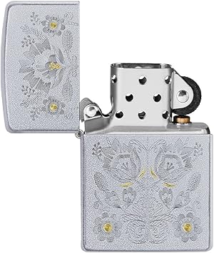 酷牌库|商品详情-Zippo进口代理批发 Zippo 花打火机