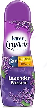 Purex进口代理批发 Purex Crystals 洗内香氛和香味增强剂，薰衣草花，21 盎司