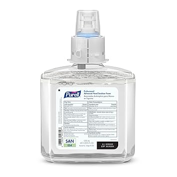 酷牌库|商品详情-Purell进口代理批发 PURELL 505402 专业高级洗手液泡沫，1200 毫升，适用于 ES4 分配器，2/CT