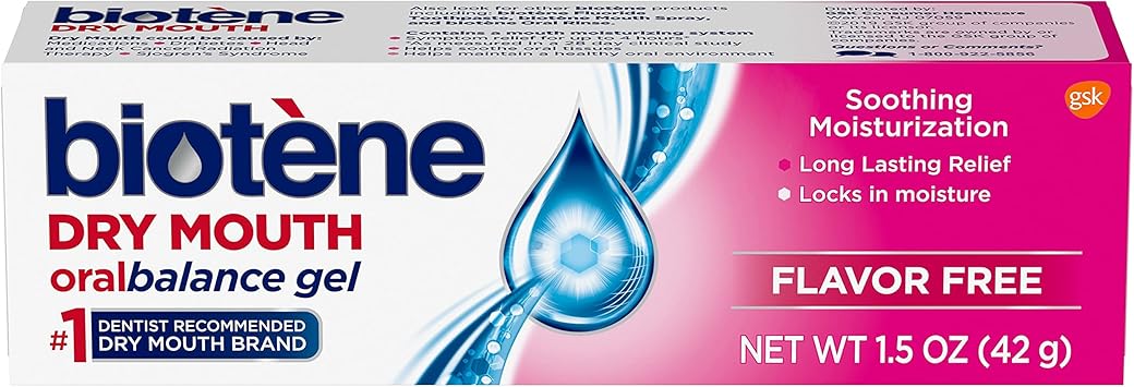 Biotene进口代理批发 Biotene OralBalance 保湿凝胶，无酒精凝胶和口干凝胶，无香料 - 1.5 盎司