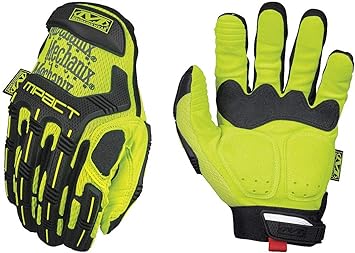 Mechanix Wear进口代理批发 Mechanix Wear SMP-91-011 M-Pact 黄色 XL 手套