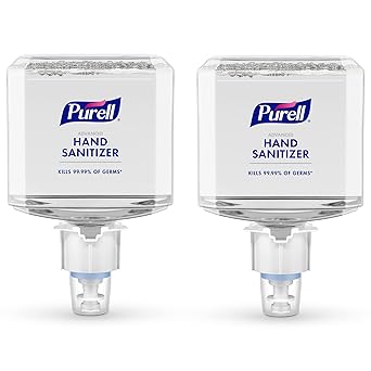 Purell进口代理批发 PURELL 高级洗手液泡沫，1200 毫升洗手液补充装，适用于 PURELL ES4 手动洗手液分配器（2 件装）- 5053-02