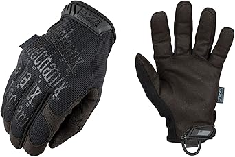 酷牌库|商品详情-Mechanix Wear进口代理批发 Mechanix Wear 原创 MG-55 黑色 12 氨纶/合成皮革机械师手套 - MG-55-012 [价格为每双]