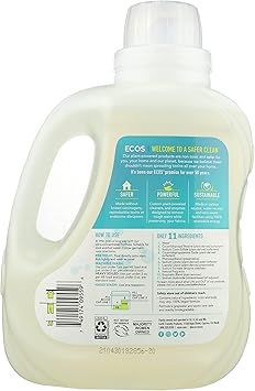 酷牌库|商品详情-ECOS进口代理批发 Ecos 薰衣草香味加抗污酶洗衣粉，70 盎司（4 件装）